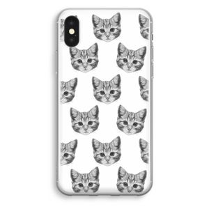 Kitten: iPhone X Transparant Hoesje