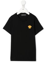 Versace Kids t-shirt en coton à logo Medusa - Noir