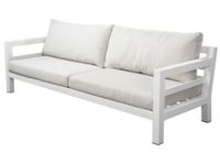 Midori sofa 3 seater alu white/mixed grey - Yoi