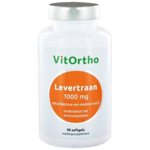 Levertraan 1000mg 90 softgels