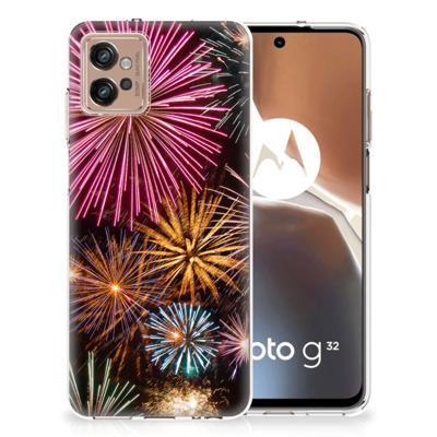 Motorola Moto G32 | Sillicone Back Cover | Vuurwerk