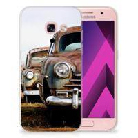Samsung Galaxy A3 2017 | Siliconen hoesje | met foto Vintage Auto