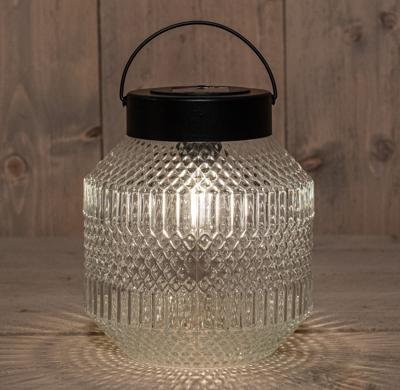 Solar Glazen Retro Lamp Helder - Annas collection