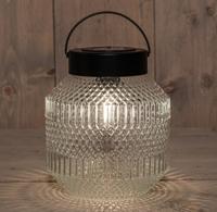 Solar Glazen Retro Lamp Helder - Annas collection
