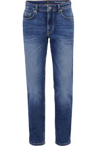 Fynch-Hatton Tapered Fit Jeans denim, Effen