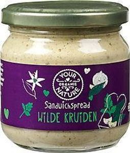 Your Organic Nat Sandwichspread wilde kruiden bio (180 gr)