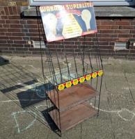 Wabash Superlite Vintage Reclame Displaystandaard