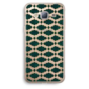 Moroccan tiles: Samsung Galaxy J3 (2016) Transparant Hoesje