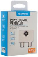 Enzo technetics ptsx-02 -coax opdruk verdeler iec - 2074040