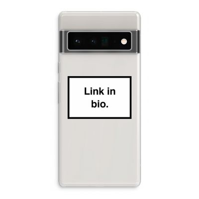Link in bio: Google Pixel 6 Pro Transparant Hoesje