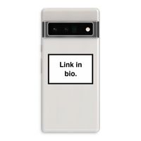Link in bio: Google Pixel 6 Pro Transparant Hoesje