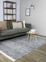 MOMO Rugs - Vaasa Black White - 200x300 cm Vloerkleed