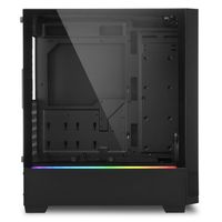 Sharkoon RGB FLOW tower behuizing 3x USB-A | RGB | Tempered Glass - thumbnail