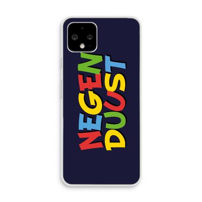 90's One: Pixel 4 Transparant Hoesje