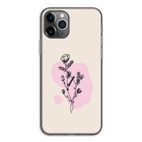 Roses are red: iPhone 11 Pro Transparant Hoesje