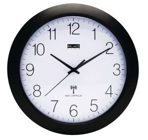 Balance 506411 Zendergestuurde Wandklok 30 cm
