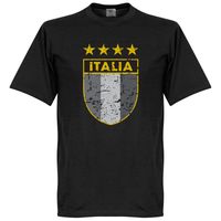 Italie Gold Star Vintage Logo T-shirt