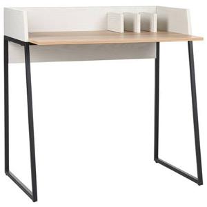 Beliani - ANAH - Bureau - Lichte houtkleur - MDF