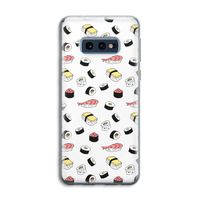Sushi time: Samsung Galaxy S10e Transparant Hoesje