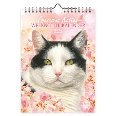 Franciens Katten Weeknotitiekalender Mizu 2026
