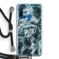 Zee golf: Huawei P20 Lite (2019) Transparant Hoesje met koord