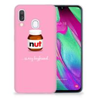 Samsung Galaxy A40 | Siliconen Case | Nut Boyfriend