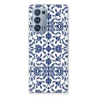 OPPO Reno 6 Pro Plus 5G | TPU Case | Flower Blue