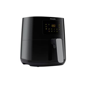 Philips Home HD9252/70 Airfryer 1400 W Heteluchtfunctie, Grillfunctie, Met display Zwart, Zilver