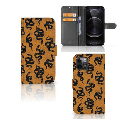 Telefoonhoesje | Met pasjeshouder | voor Apple iPhone 12 Pro Max Snakes