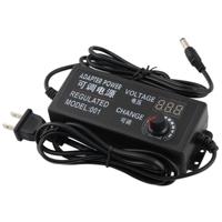 AC naar DC instelbare spannings stroom adapter universele voeding display scherm Power switching lader US uitgangsspanning: 3-12-5A