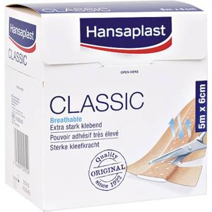 Hansaplast KB.T4107.001 Pleister 5 m x 6 cm