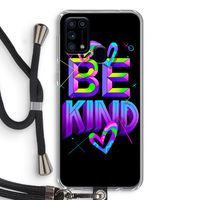 Be Kind: Samsung Galaxy M31 Transparant Hoesje met koord