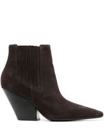 Casadei bottines Anastasia 100 mm en daim - Marron - thumbnail