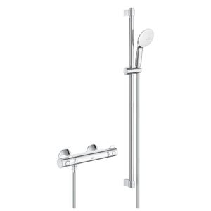 Grohe Grohtherm 800 comfortset 150mm met koppelingen 90cm chroom 34566002