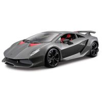 Bburago auto Lamborghini Sesto Elemento 19 cm grijs - thumbnail