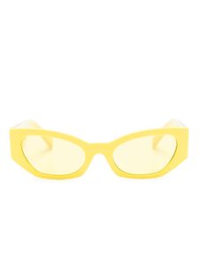 Dolce & Gabbana Eyewear lunettes de soleil à monture papillon - Jaune