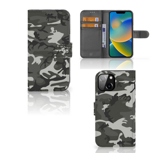 Apple iPhone 14 Telefoon Hoesje Army Light