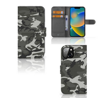 Apple iPhone 14 Telefoon Hoesje Army Light - thumbnail