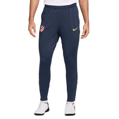 Nike Atletico Madrid Strike Trainingsbroek 2025-2026 Donkerblauw Geel