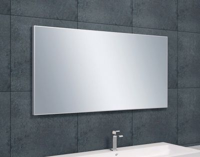Badkamerspiegel Emma | 120x60 cm | Rechthoekig | Aluminium