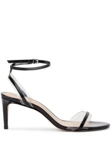 Schutz sandales en cuir 75 mm - Noir