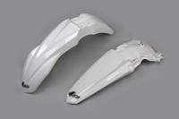 UFO PLAST spatbordset mudguard set ufo kawasaki white