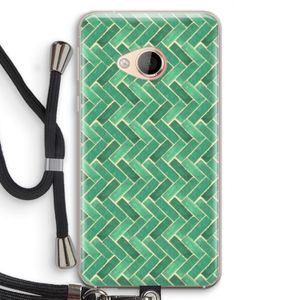Moroccan tiles 2: HTC U Play Transparant Hoesje met koord
