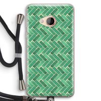 Moroccan tiles 2: HTC U Play Transparant Hoesje met koord