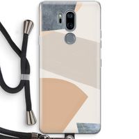 Formo: LG G7 Thinq Transparant Hoesje met koord