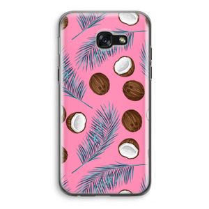 Kokosnoot roze: Samsung Galaxy A5 (2017) Transparant Hoesje