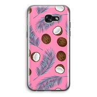Kokosnoot roze: Samsung Galaxy A5 (2017) Transparant Hoesje