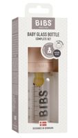 Bibs Glazen Babyfles Complete Set Blush 110 ml