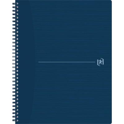 Oxford Origin spiraalschrift, ft A4+, 140 bladzijden, geruit 5 mm, blauw Oxford Origin spiraalschrift, ft A4+, 140 bladzijden, geruit 5 mm, blauw