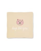 HEMA Tegel 10x10cm keramiek teddybeer 'hug for you' beige
